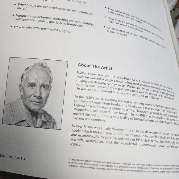 How to Draw and Paint Mixing Colors & Materials to Use Softcover Book #56 VTG - Picture 10 of 16